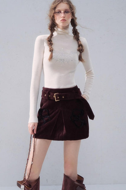 Gentle Respectfulness Wool Knit Top