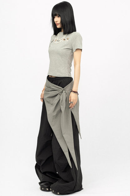 Puppy Print Short Sleeve Tee