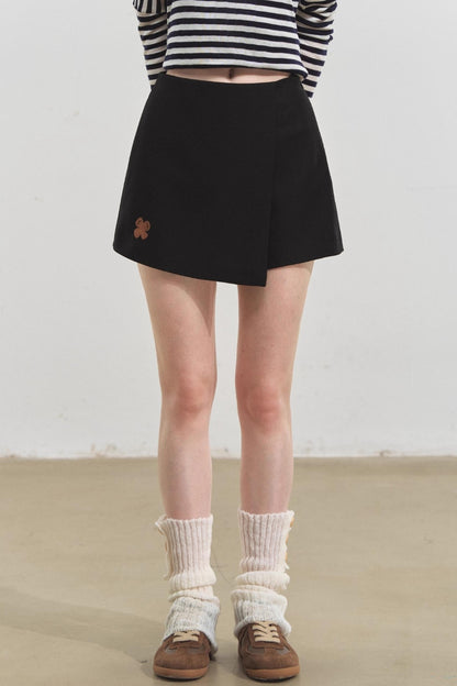 Fun Flower Culottes Skirt