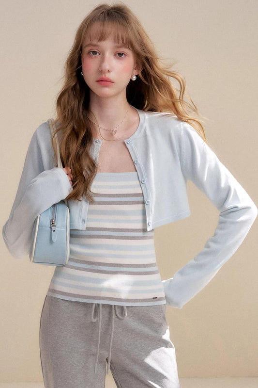 Cloud Soft Knit Cardigan Set