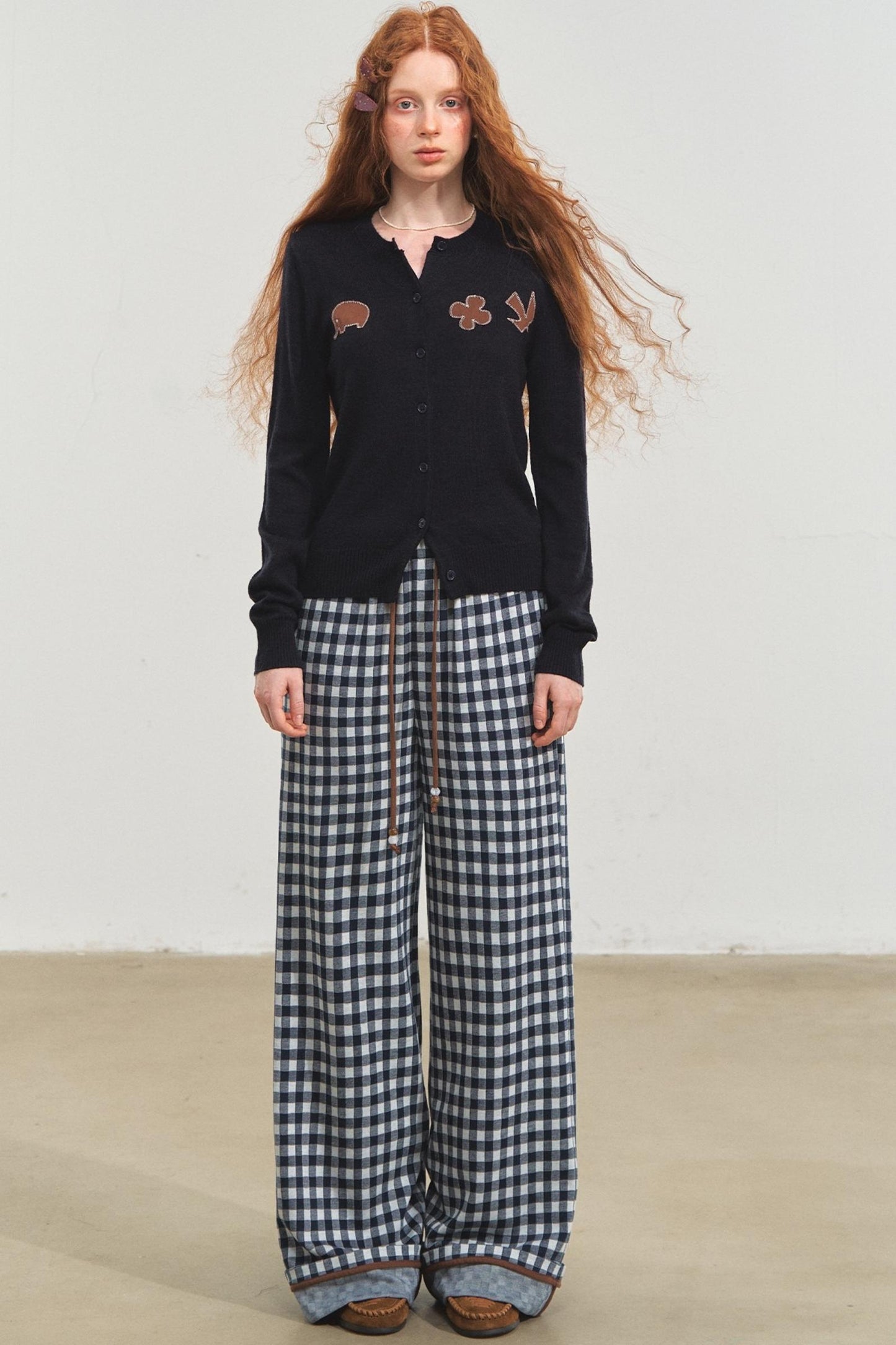 Fun Patch Embroidered Cardigan