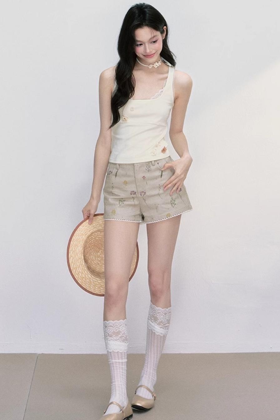 Floral Lace Camisole