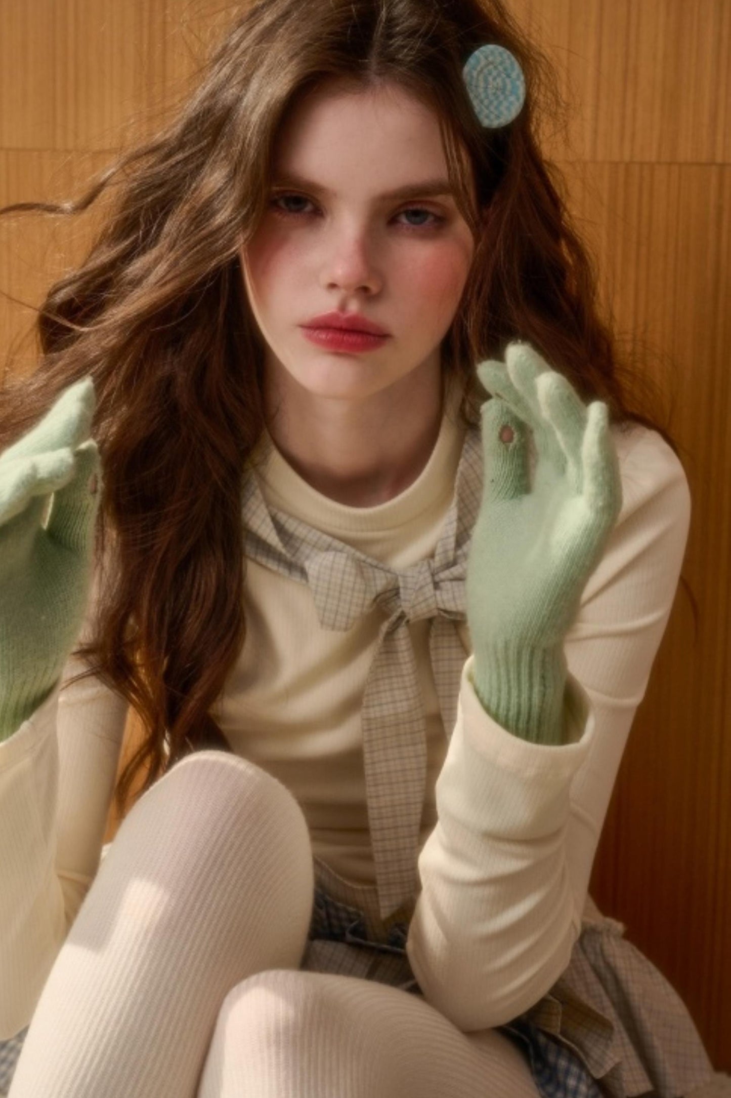 Lake Blue Vichy Dress