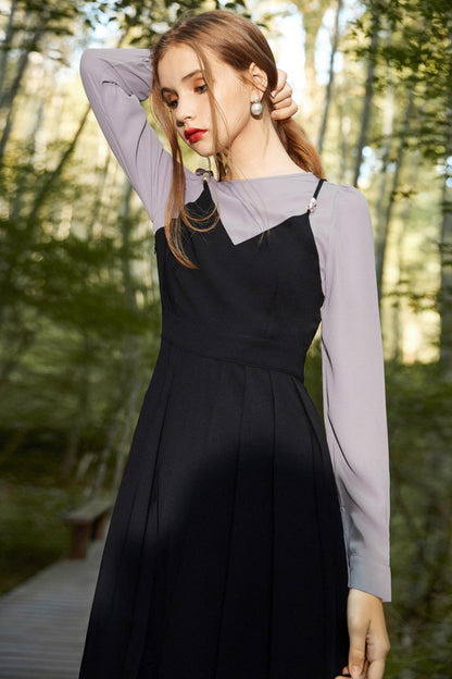 Chinese Temperament Midi Dress