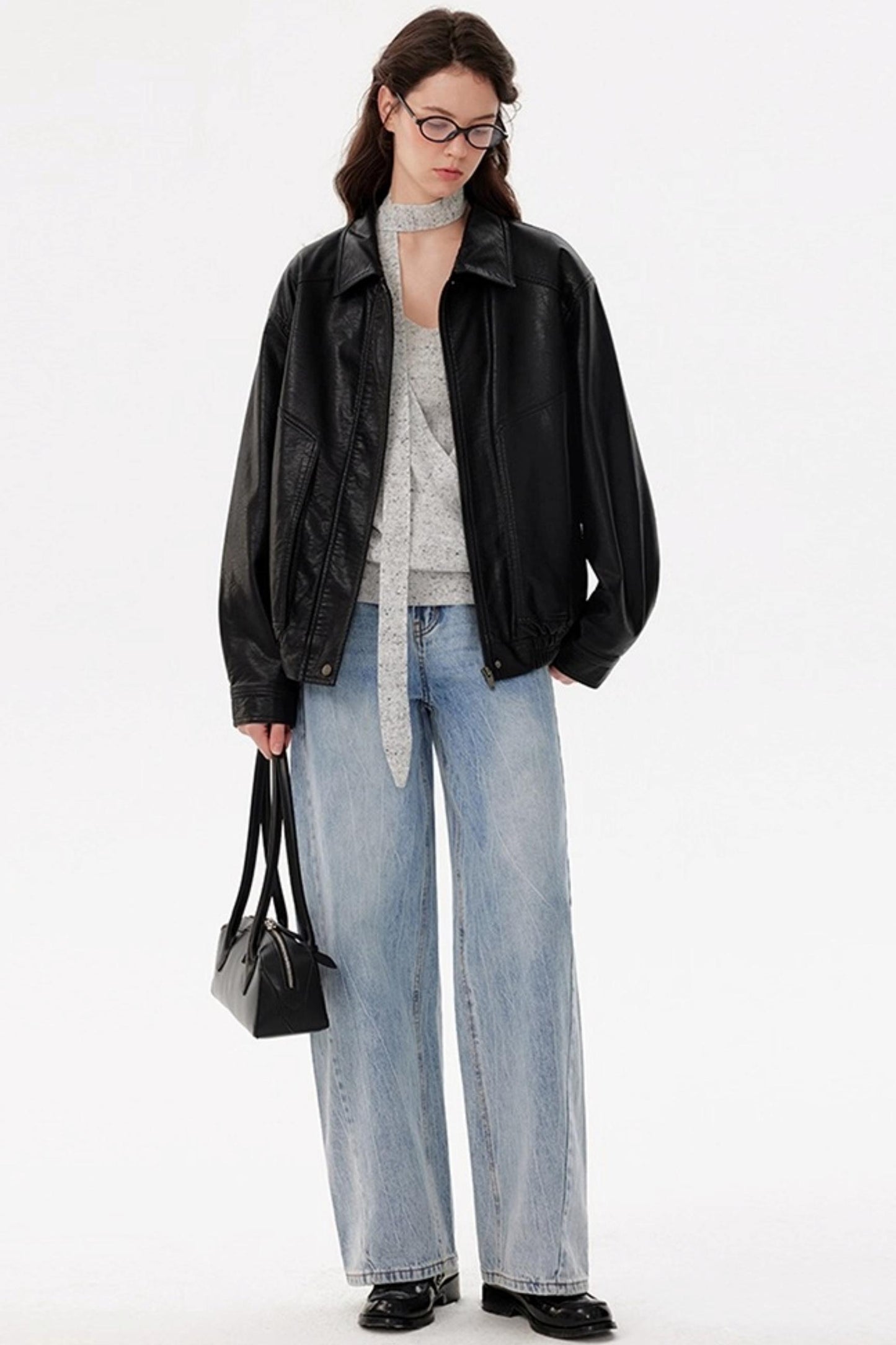 Handsome Street Leather Jacket