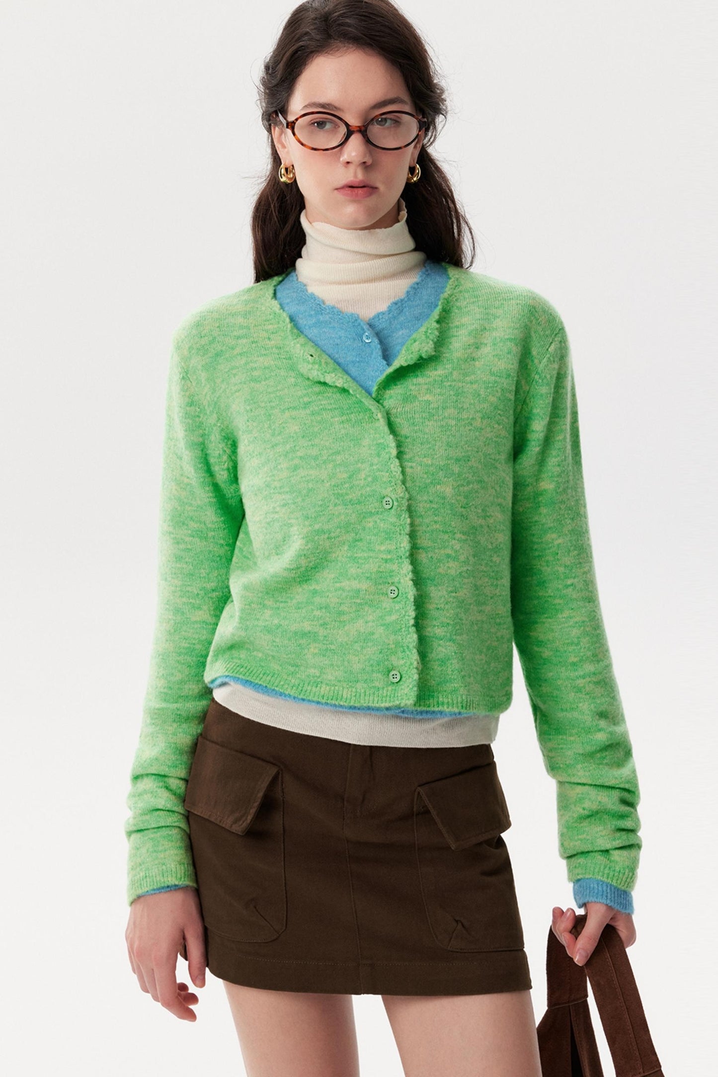 Retro Corduroy Simple A-Line Skirt