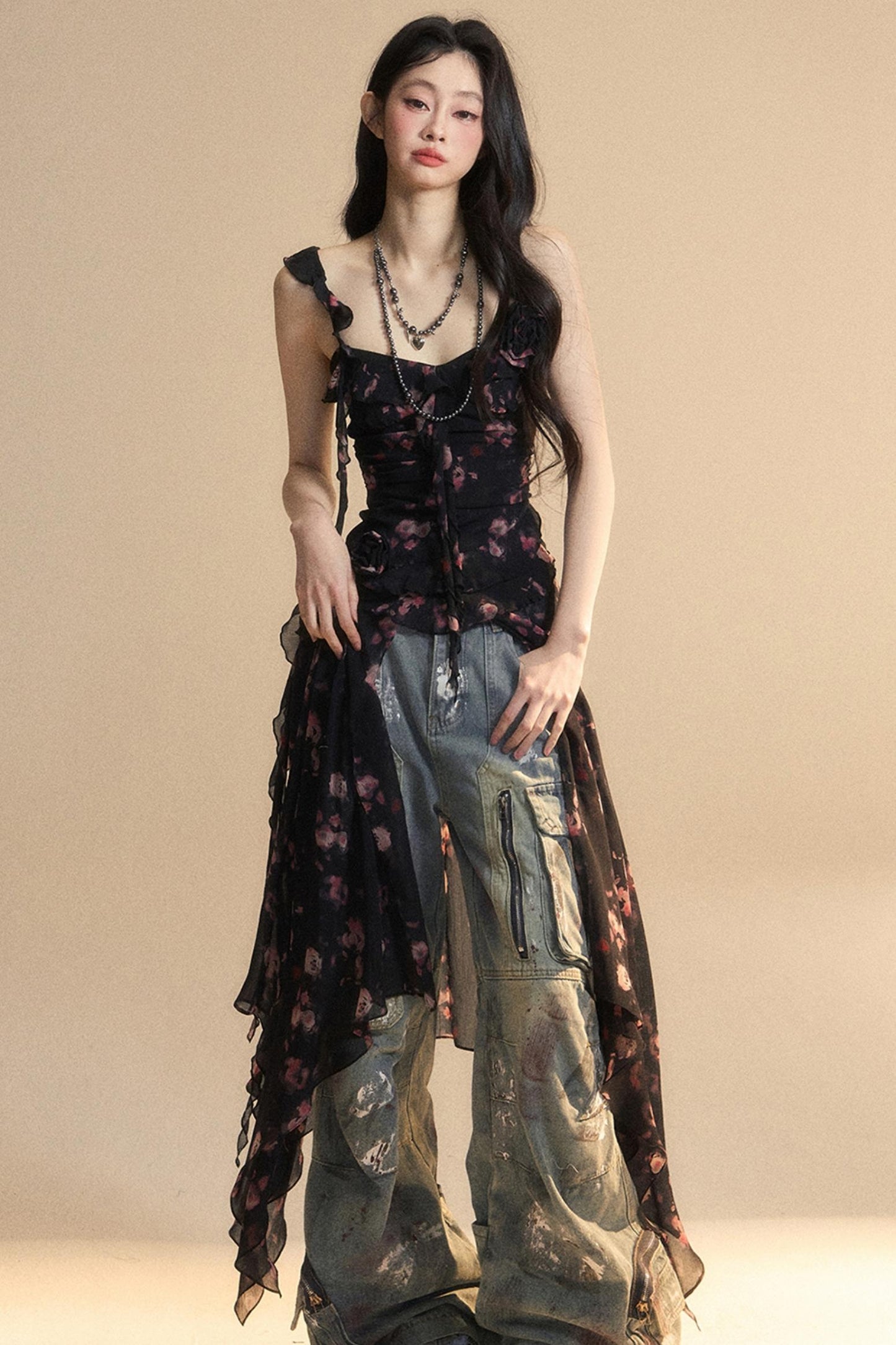 Wildflower Chiffon Top