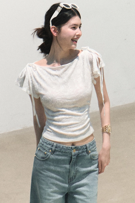 Breath of Spring Jacquard Top