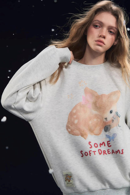 Little Deer Whisper Sweatshirt