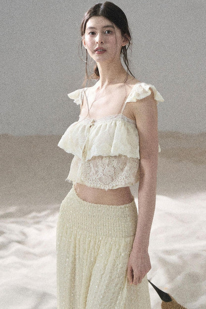 Misty Floral Lace Top
