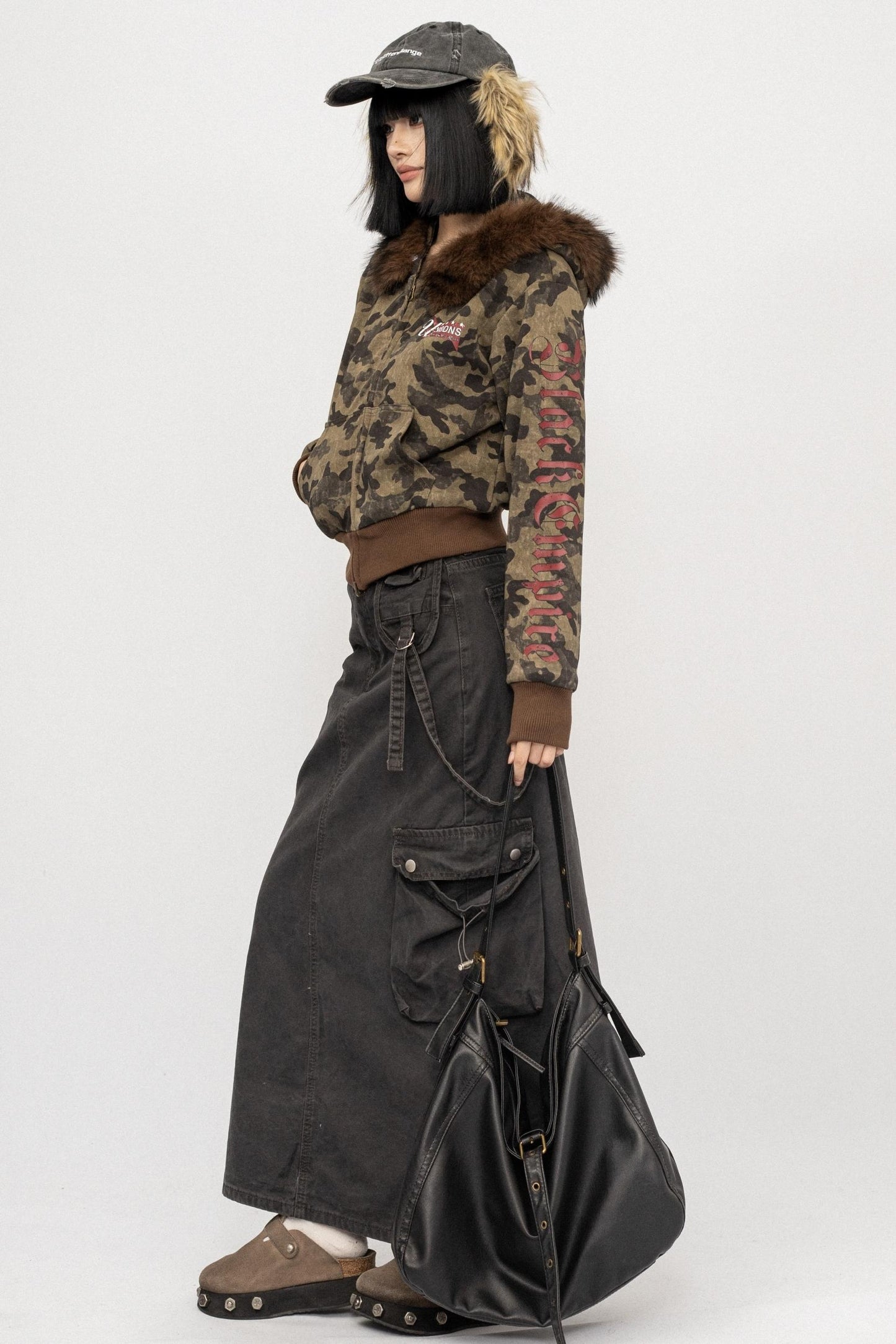 Vintage Camo Fleece Jacket