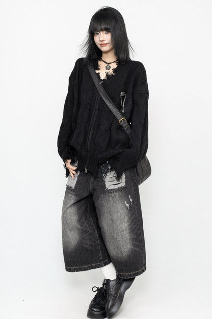 Elegant Retro Knit Top