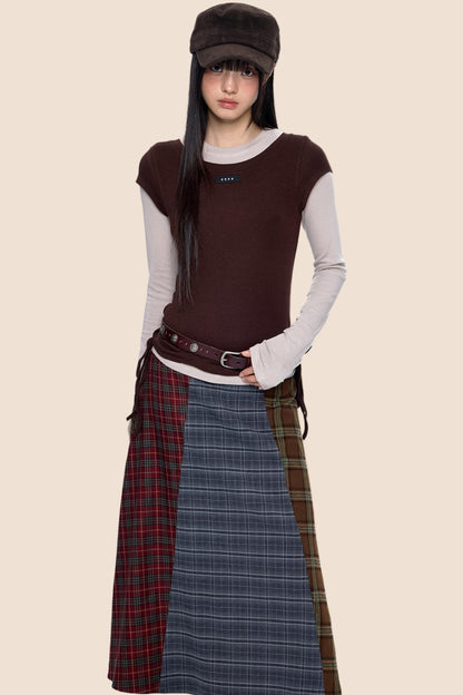 Elegant Layered Vintage Top