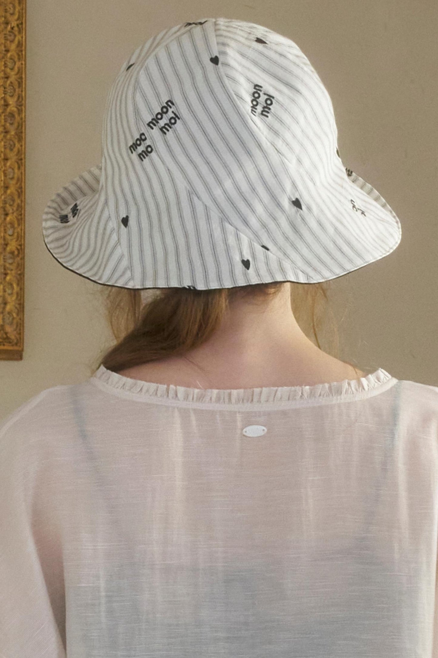 Diagonal Stripe Hat