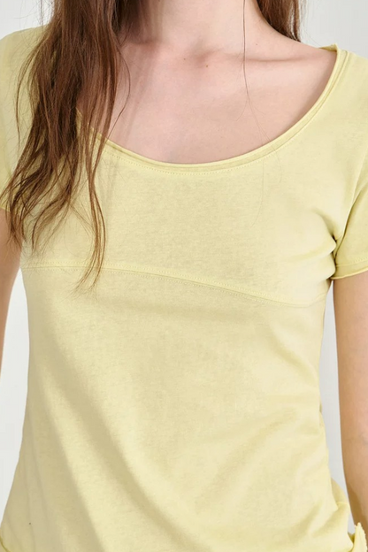 Versatile U-Neck T-Shirt