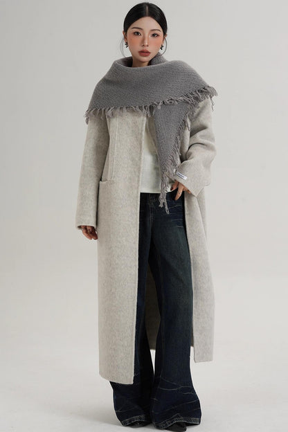 Elegant Double-Sided Woolen Coat
