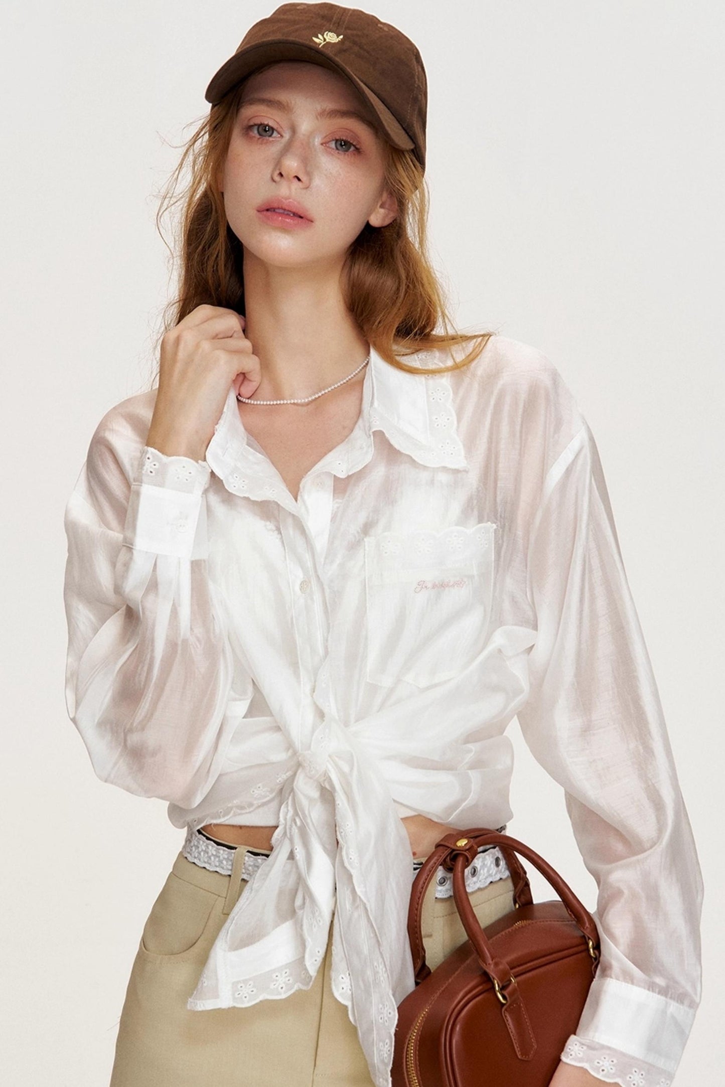 Kroche Cool Sheer Baggy Shirt