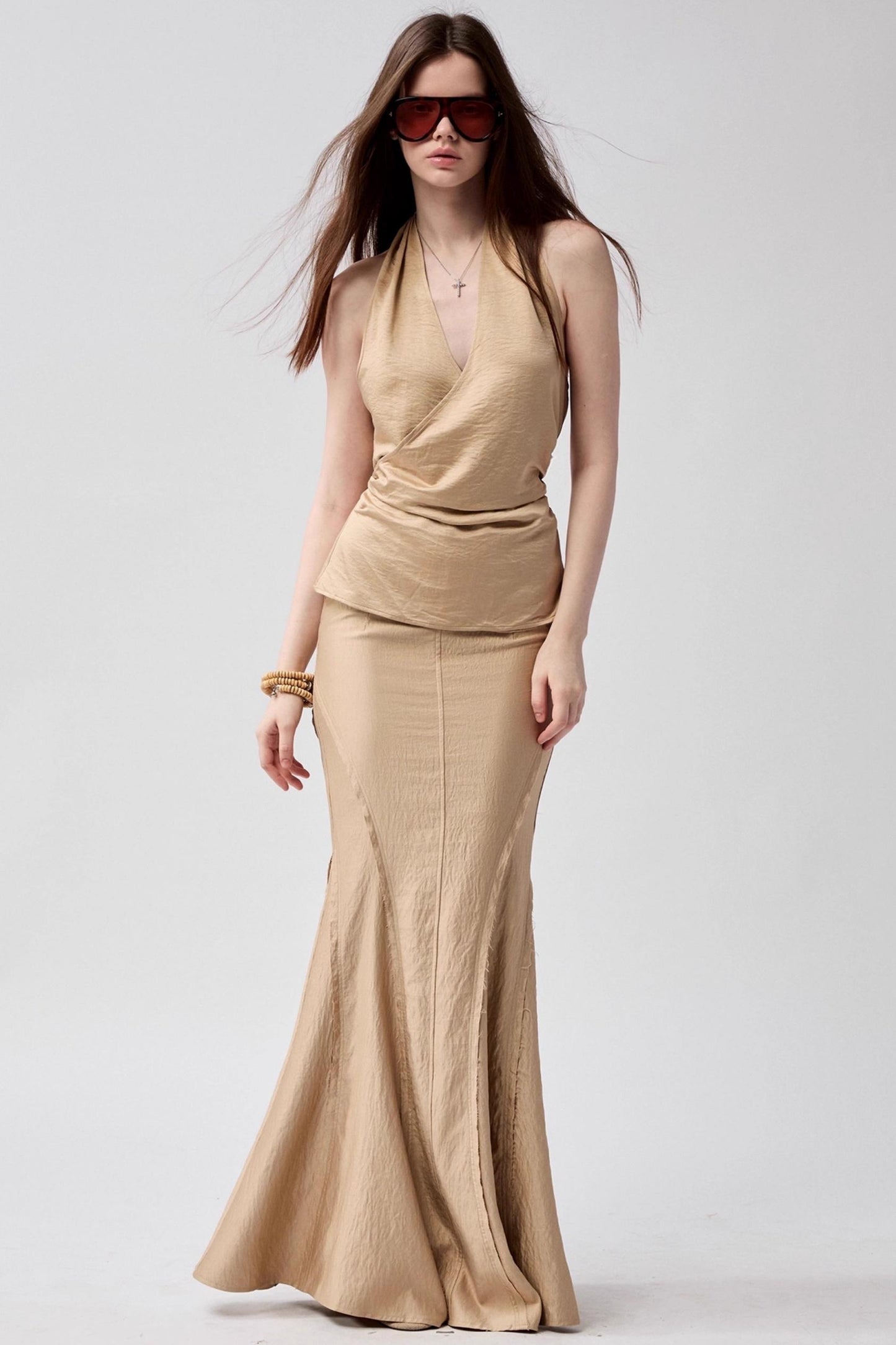 Elegant Edge Skirt Set-Up