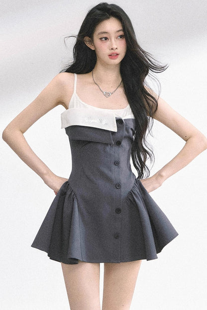 French Puffy Waist Slip