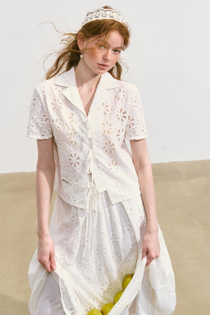 Summer Floral Maxi Skirt Set-Up