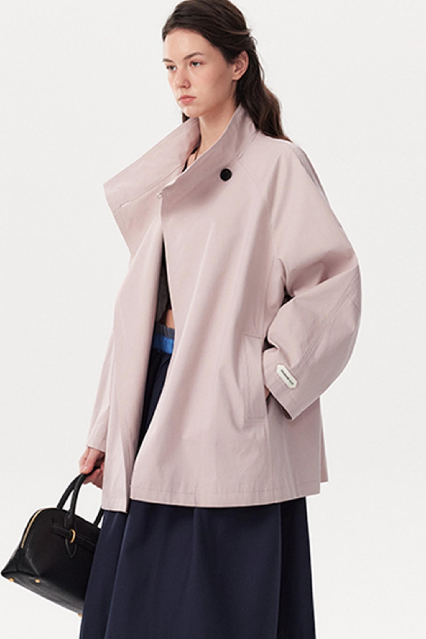 French Pink Trench Coat