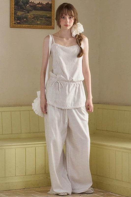 Coconut Grove Pleated Slacks Set-Up