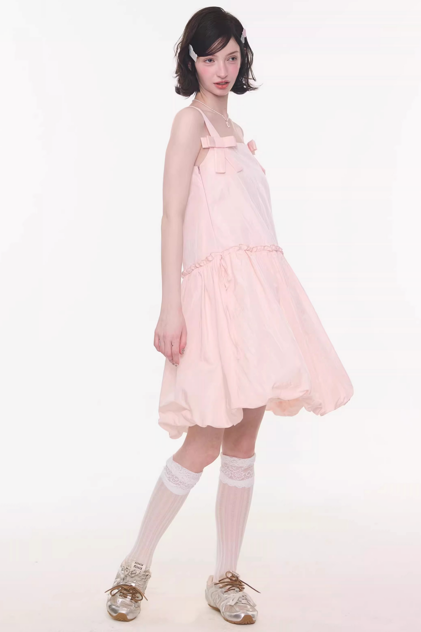 Summer Bow-Tie Camisole Dress