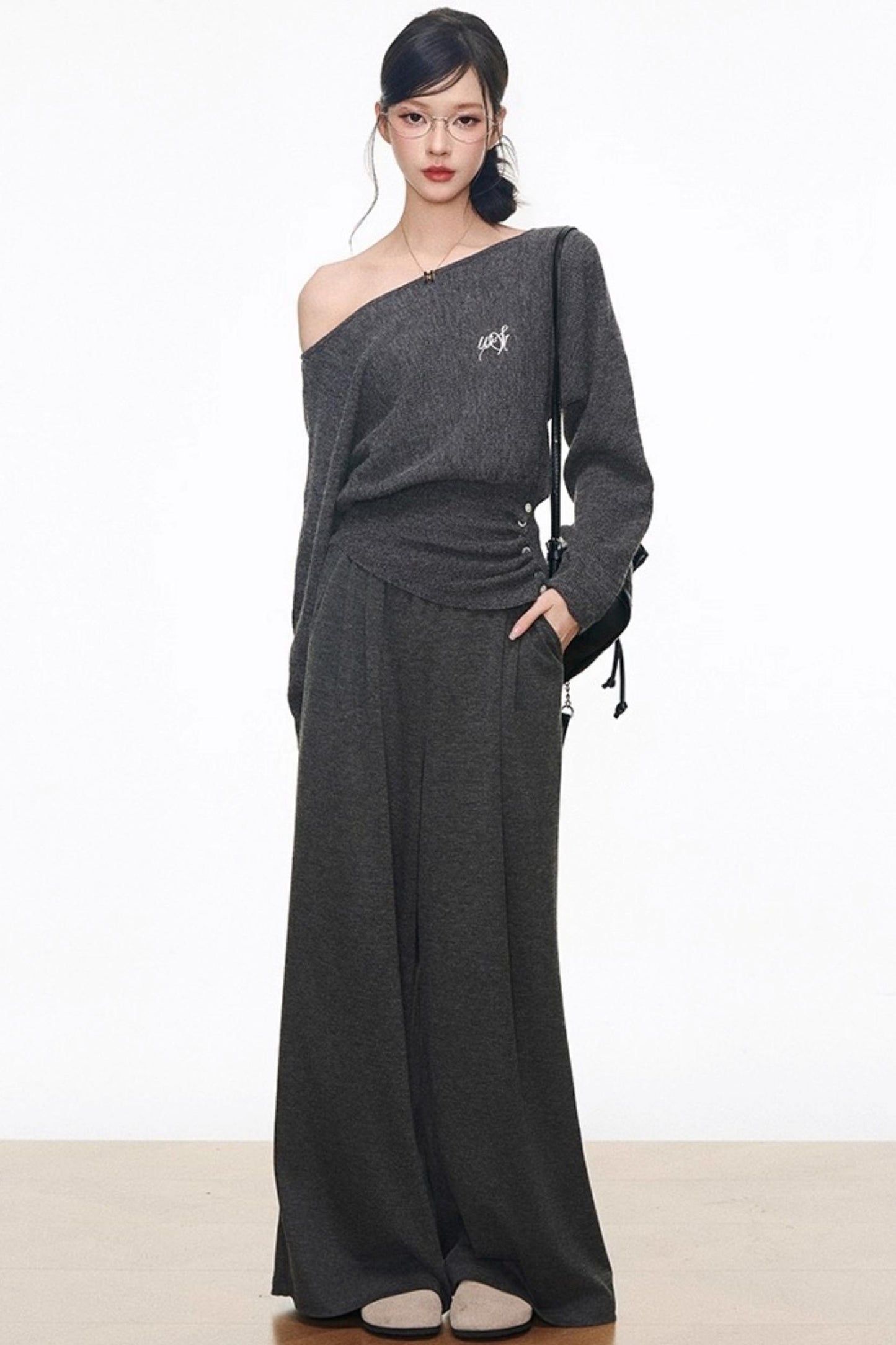 Lazy Style Korean Waist Suit Set-Up