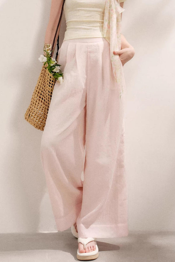 Sheere Pants with Wide Leg and hoher Size