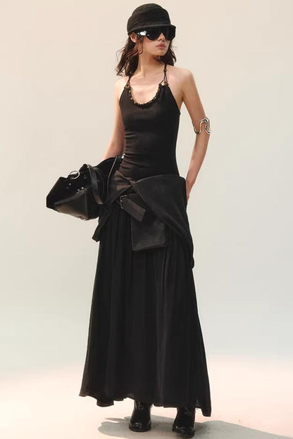 Ink Tone Rhythm Dress