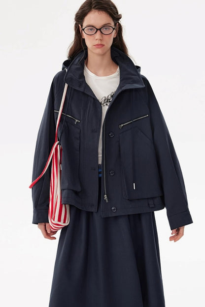 Outdoor Lapel Short Jacket