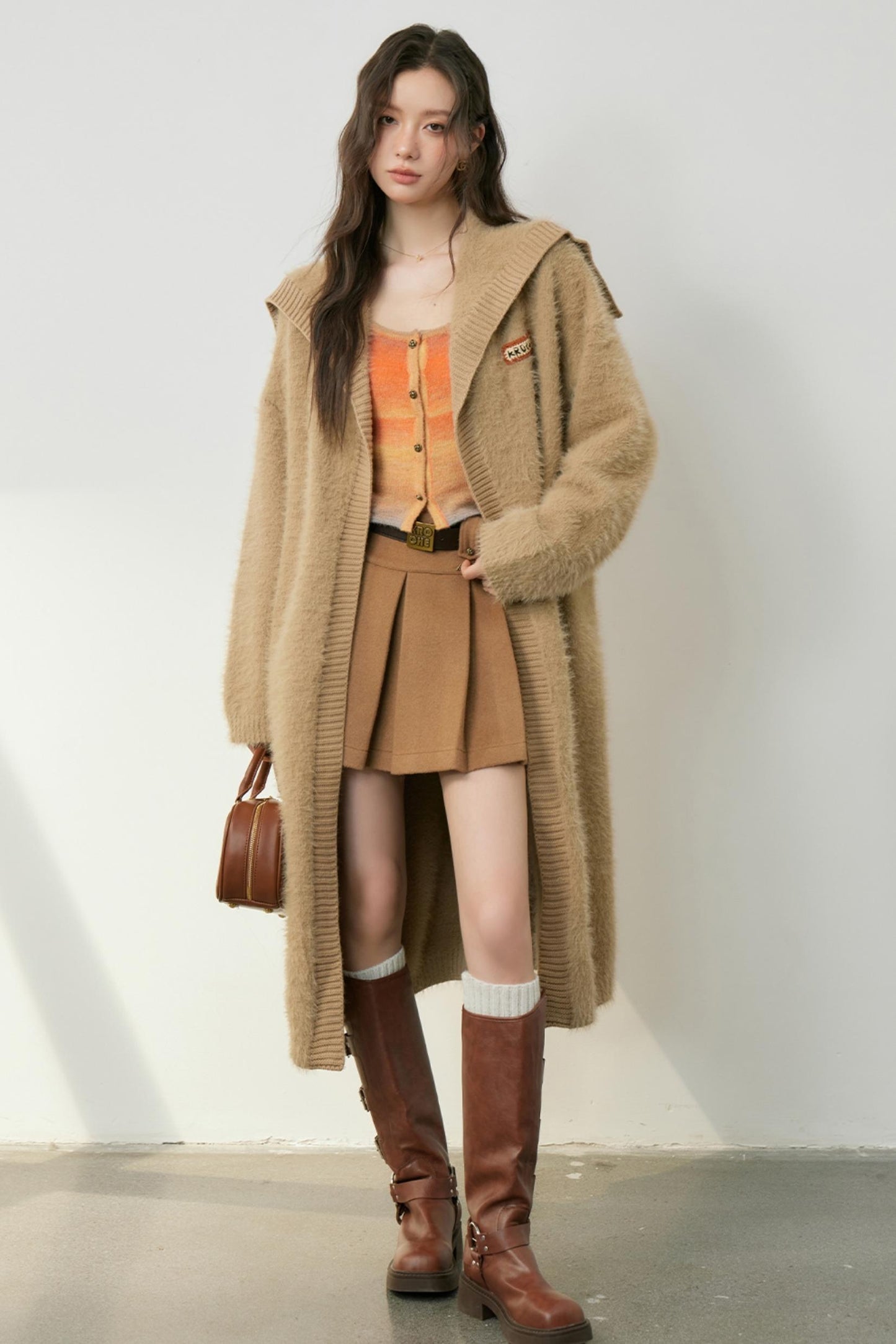 Sunset Gradient Knit Cardigan