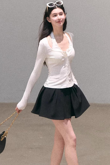 Sycamore Moonlight Pleated Skirt