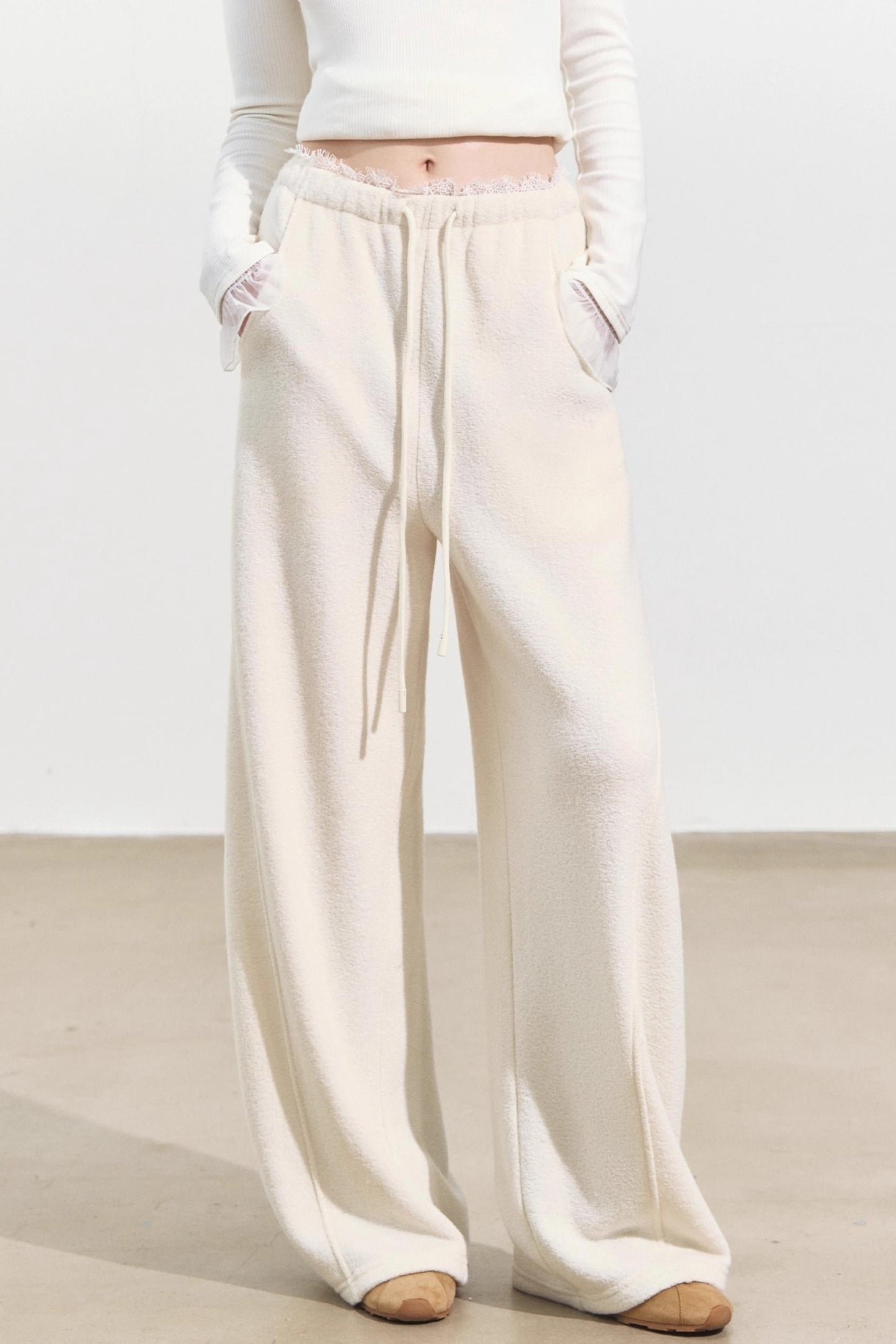 Rice Fleece Zip Jacket Set-Up