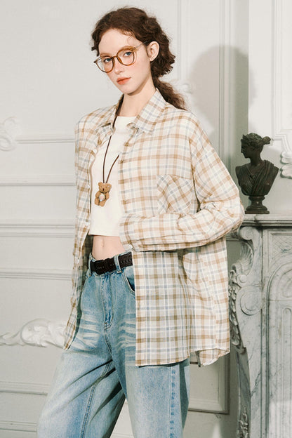 Plaid Lightweight Summer Shirt