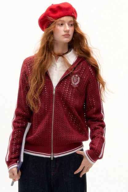 Buttoned Sweater Cardigan Shirt