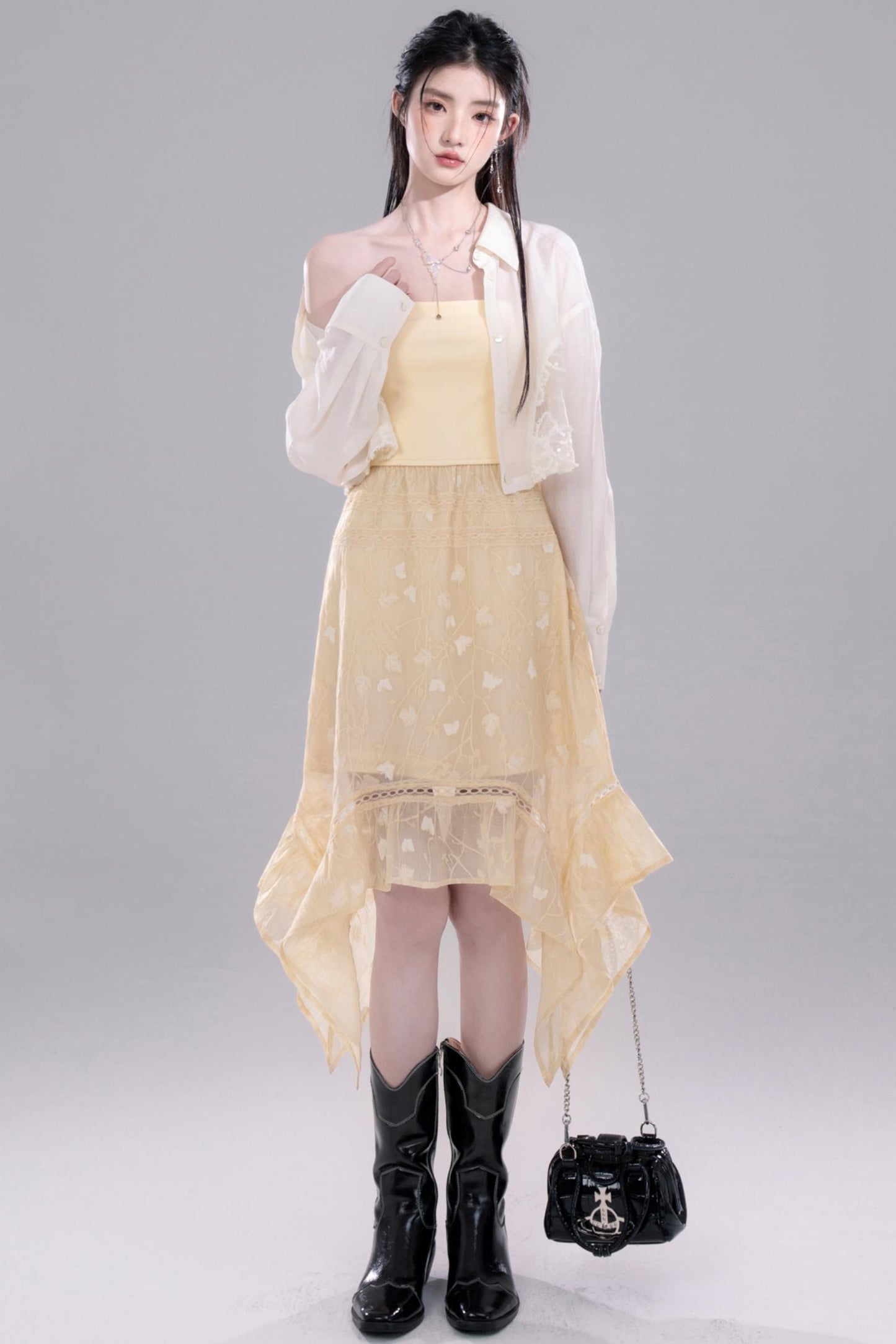 Lux Floral Knit Dress