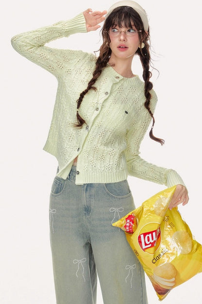 Gentle Knitted Sweater Top