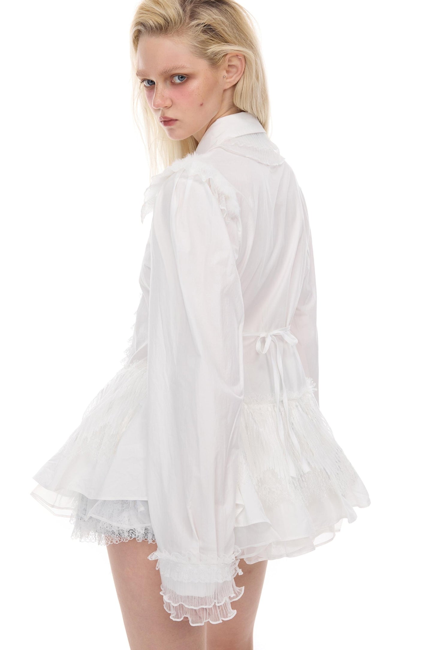 Moonlit Lace Tutu Shirt