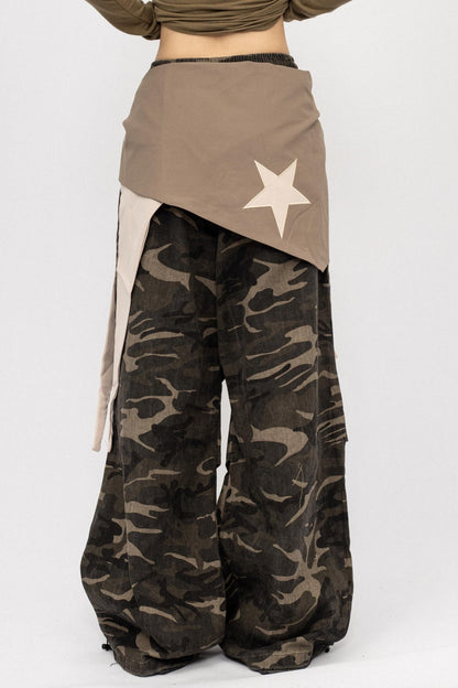 American Vintage Camouflage Cargo Pants