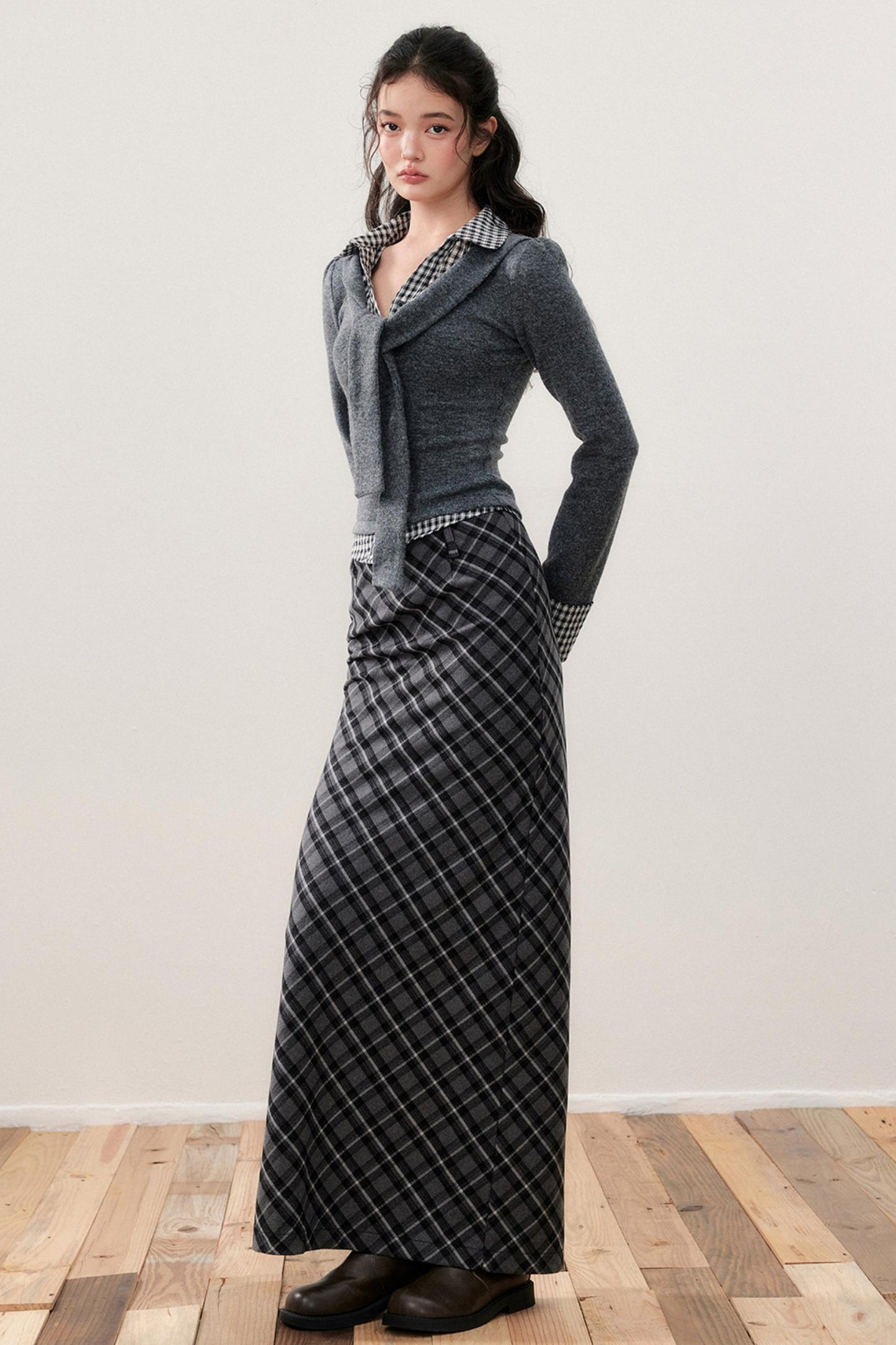 Prismatic Straight Skirt