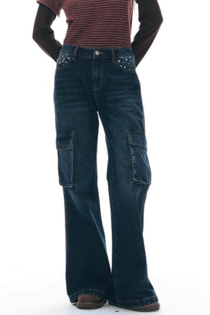 Star Print Flared Pants