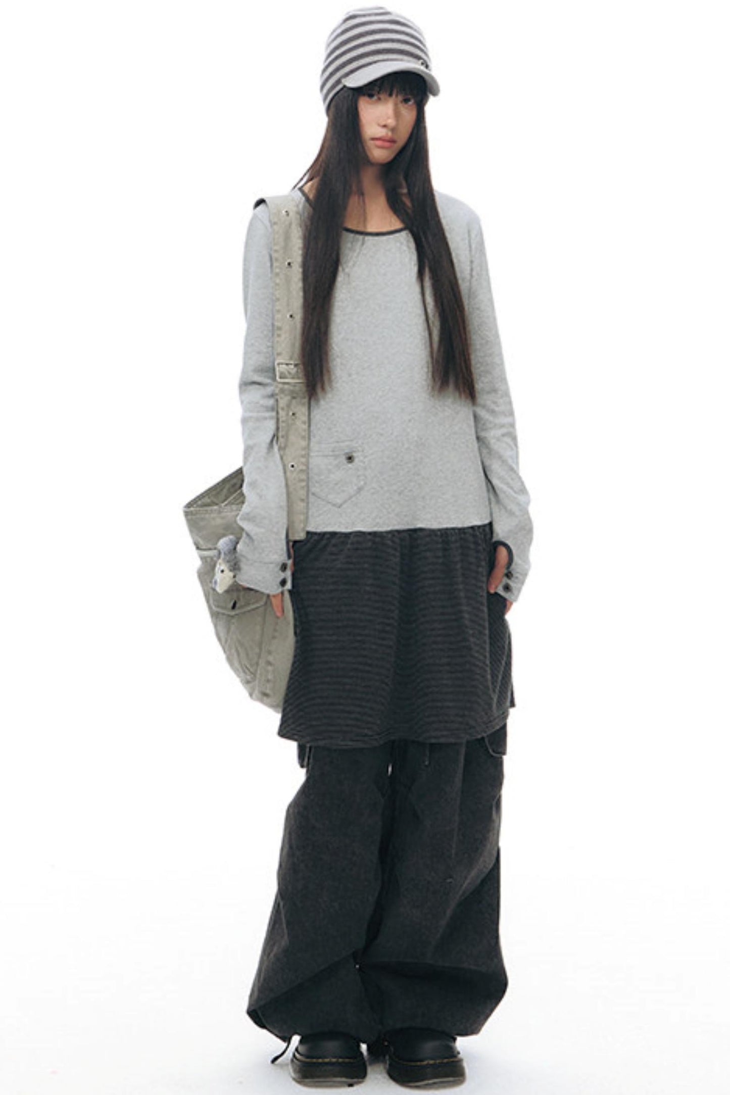 Vintage Weite Retro-Hosen