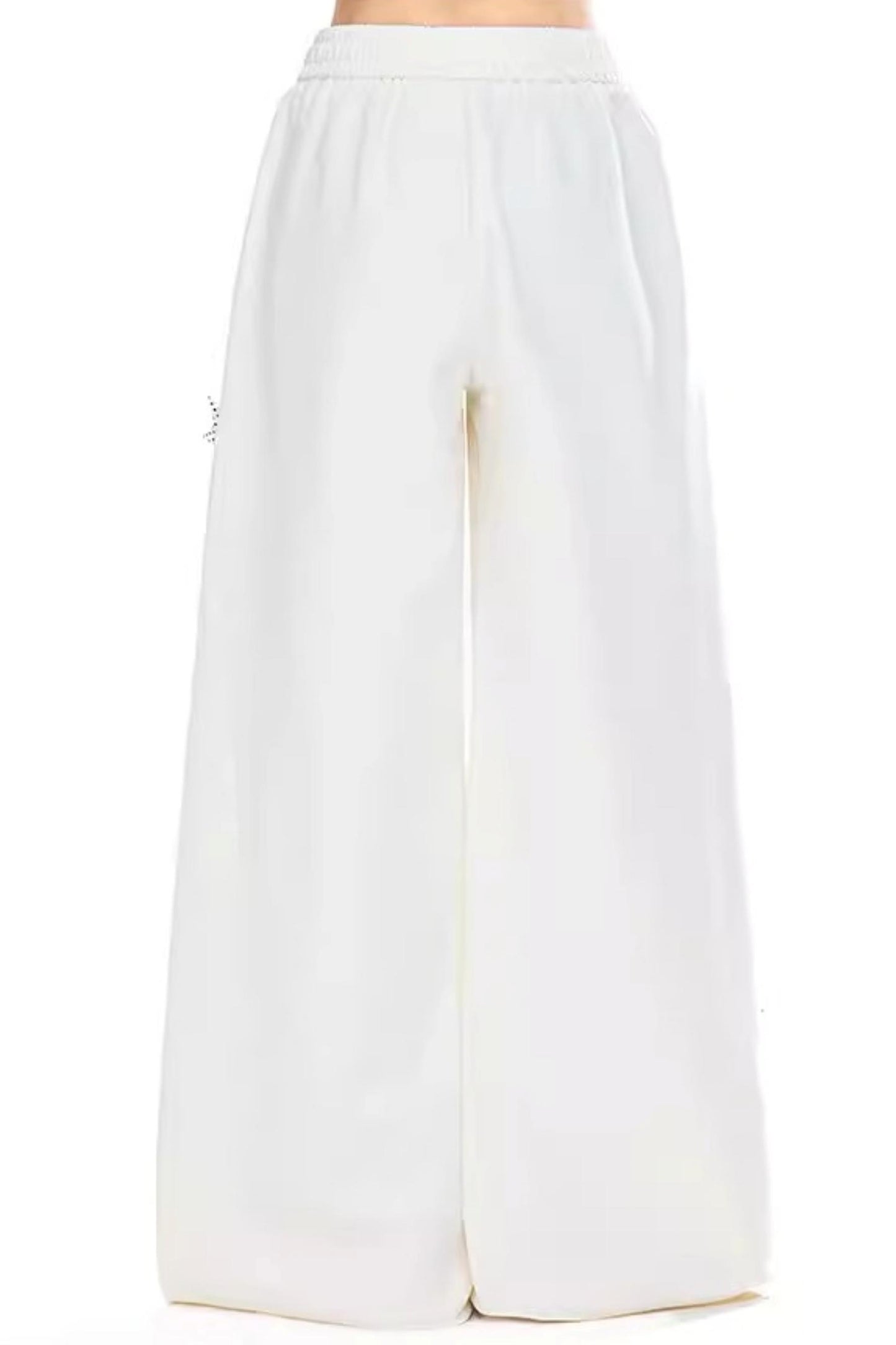 Star-Decorated Drapey Pants