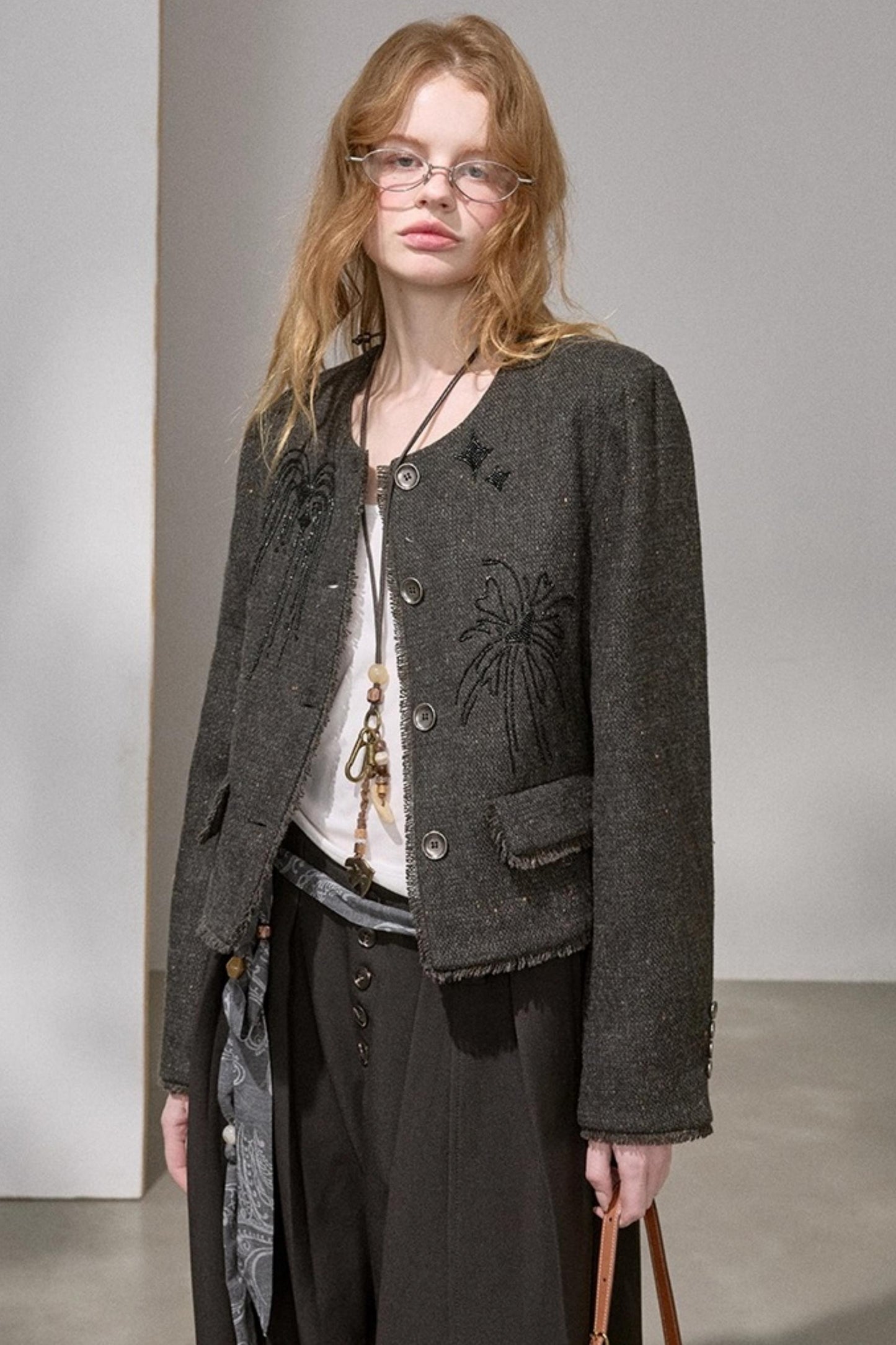 Bead-Embroidered Fireworks Jacket