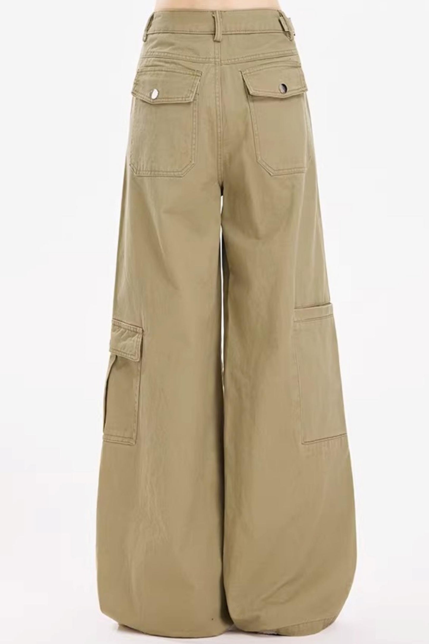 Retro Denim Wide-Leg Jeans