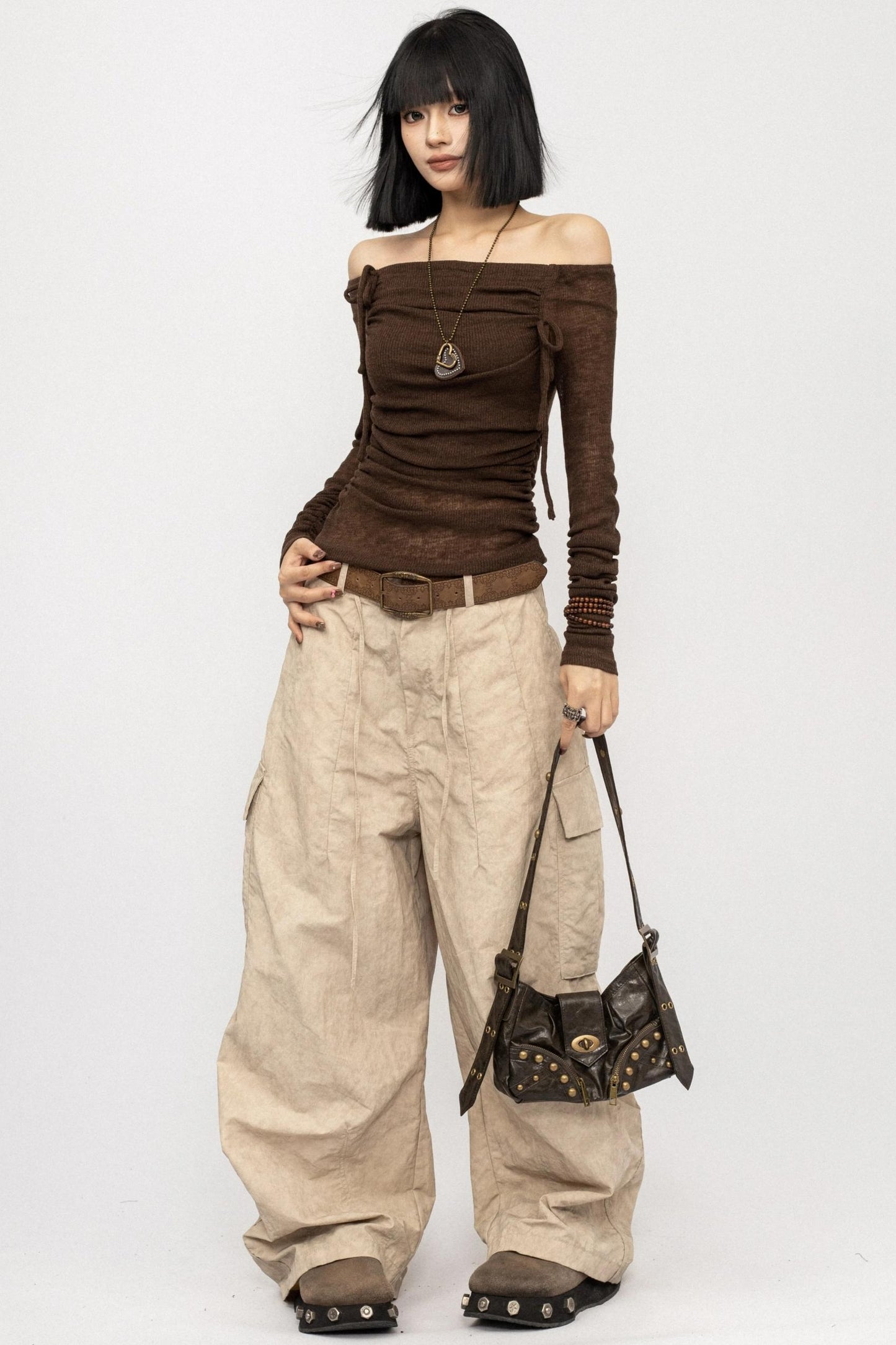 Autumn Retro Slanted Top