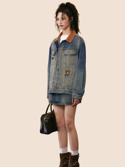 Simple Fashion Casual Denim Jacket