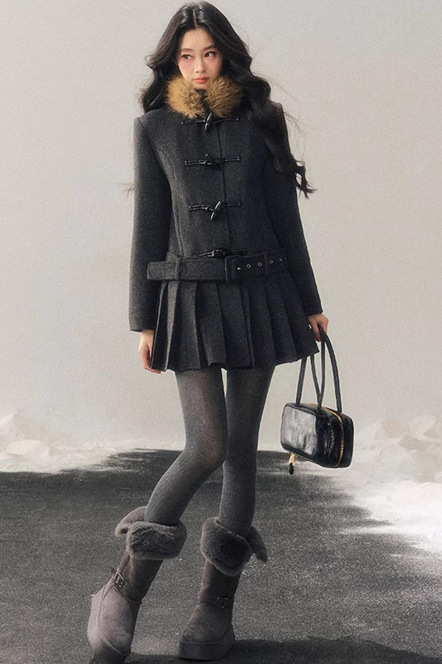 Whispers of Winter Woolen Coat