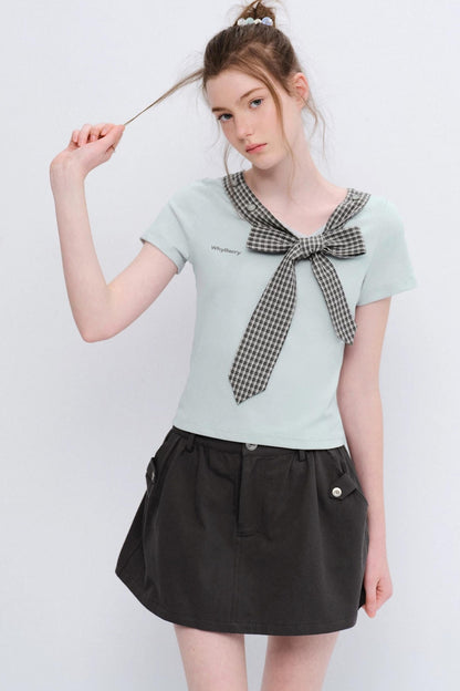 Sweetheart Romance Bow Top